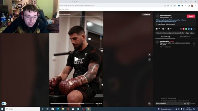 REACCIONANDO A ILIA TOPURIA ENTRENANDO PARA VOLKANOVSKI !!!! смотреть онлайн