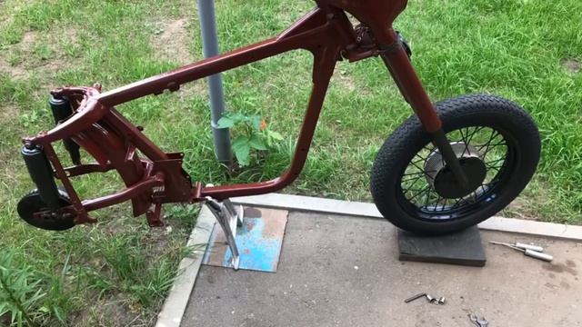 Восстановление мотоцикла Ява 360 «Старуха»