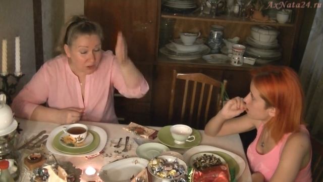 Официантка,Лагерь,Салаты,Басня. Чай-воспоминание ч.6-я Вечерний чай с Н.Ахмедовой