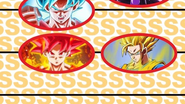 КАКОЙ Супер Саян СИЛЬНЕЕ? SSB Vs SS4 Vs Ultra Instinct | Аниме Dragonball Super Vs Dragonball GT