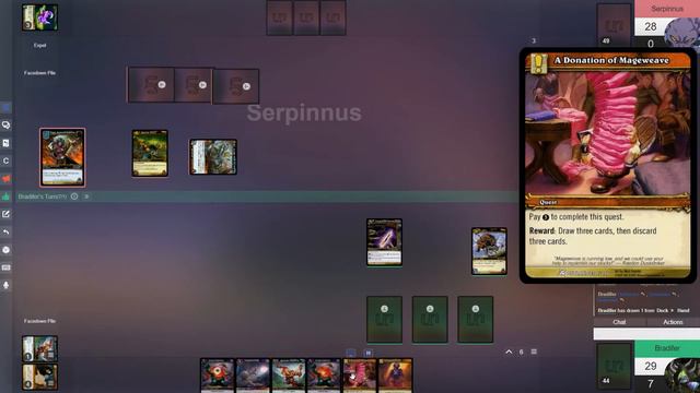 Forgotten Tomb Unholy DK vs Sebi's Shai Hunter Tribal - WoW TCG Classic Match смотреть онлайн