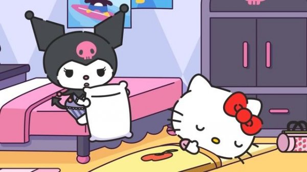 Kuromi’s Sleepover | Hello Kitty and Friends Supercute Adventures S2 EP 11