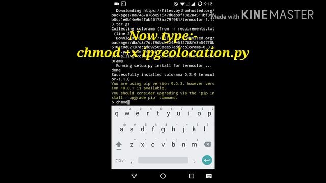 TERMUX | Installation of new ip location finder pkg for termux смотреть онлайн