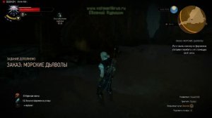 Ведьмак 3 заказ Морские дьяволы прохождение
