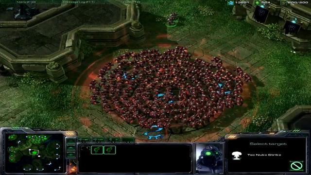 Starcraft 2 beta: Reaper fireworks смотреть онлайн