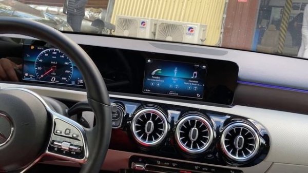 Mercedes A-Class W177 - доп мультимедиа на штатный монитор