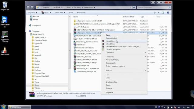 Installing Java IDE Eclipse on a Windows computer смотреть онлайн
