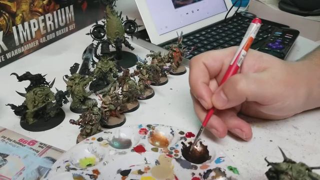 Episode 17 - Adding Metallics to the Plague Marines смотреть онлайн