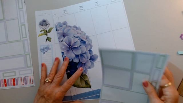 PURPLE HYDRANGEA SPREAD MAY 22-28 | PLAN WITH ME | BIG HAPPY PLANNER смотреть онлайн