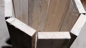 деревянная кадка для цветника