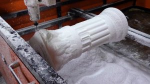 Изготовление Фигуры Из Пенопласта На Станке ЧПУ, CUTTER VSK-P.