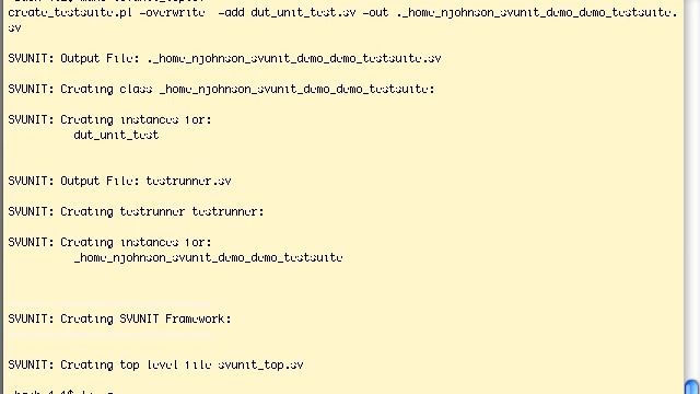 SVUnit Demo Series Part I: Up And Running смотреть онлайн