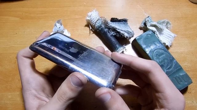 #111 Обзор товара из Китая, Результат полировки ipod touch 4 при помощи пасты гоя смотреть онлайн