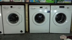 Wash race No.288 - 3 Bosch Maxx / Mix + Speed perfect