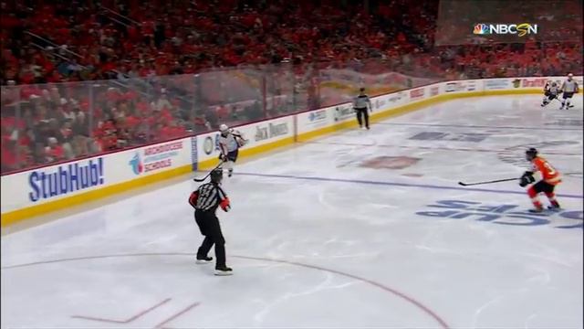 1-й гол Евгения Кузнецова в розыгрыше Кубка Стэнли 2016 смотреть онлайн
