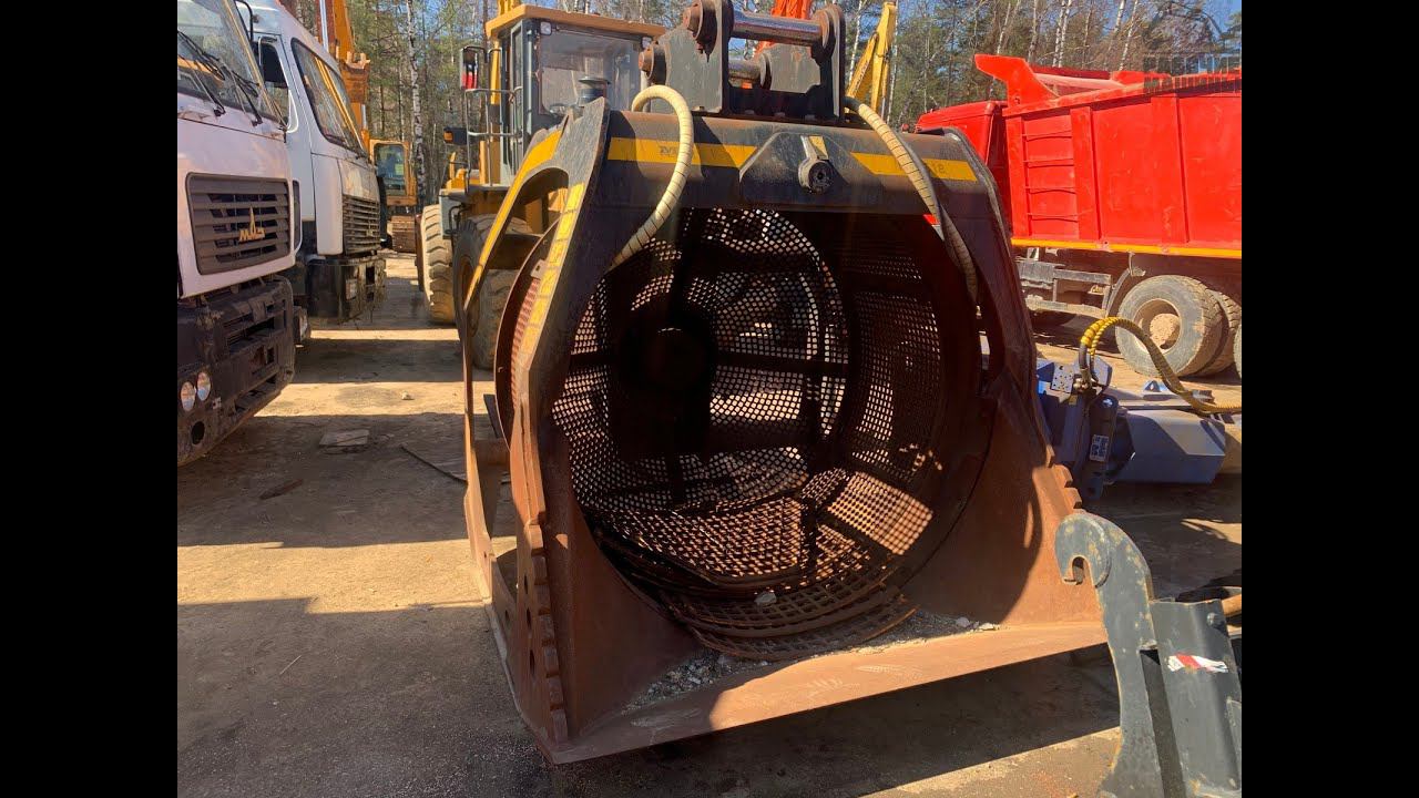 3591. Обзор Просеивающий ковш CRUSHER MB-S 18 смотреть онлайн