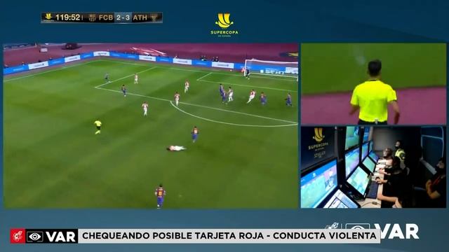 ПЕРВАЯ КРАСНАЯ КАРТОЧКА ЛЕО МЕССИ ЗА БАРСЕЛОНУ! ГРУБЫЙ ФОЛ ИЛИ НЕТ?? смотреть онлайн