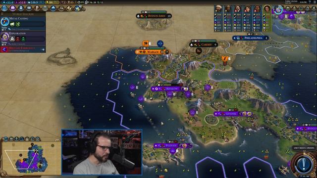 CIVILIZATION 6 - Phoenicia (Deity) - Dido's Docks - Part 6 - NEW FRONTIER PASS смотреть онлайн