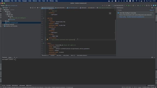 docker php-fpm настройка xdebug для отладки проекта смотреть онлайн