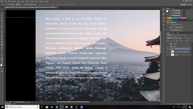 Magazine Page Designing in Photoshop Tutorial | Download Free Template смотреть онлайн