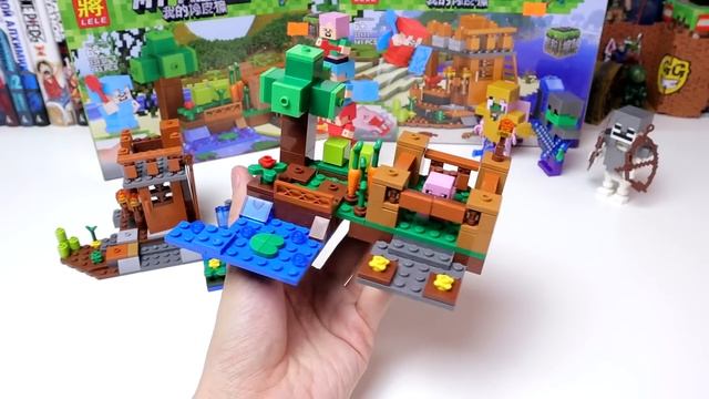 ЛЕГО МАЙНКРАФТ ВОНЮЧКИ ПРОТИВ ROBLOX смотреть онлайн