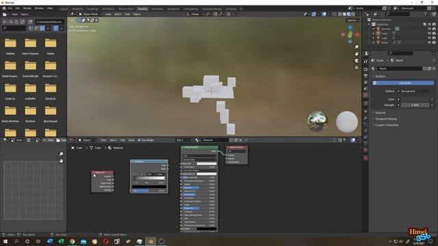 Blender Tutorial : Random Or Multiple Color Particles System In Blender 3.0