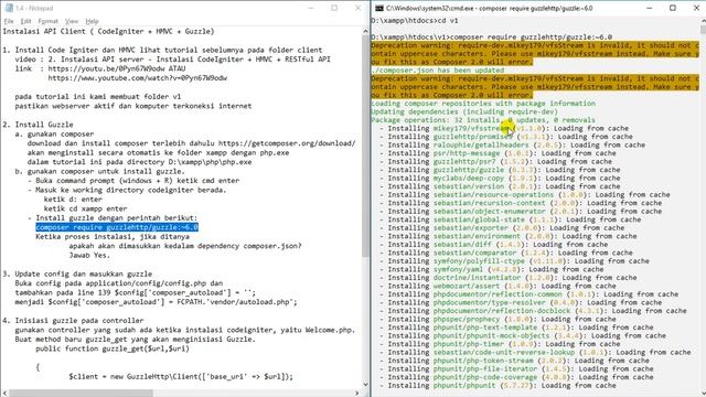 4. Instalasi API client Guzzle + CodeIgniter + HMVC (12 menit) смотреть онлайн