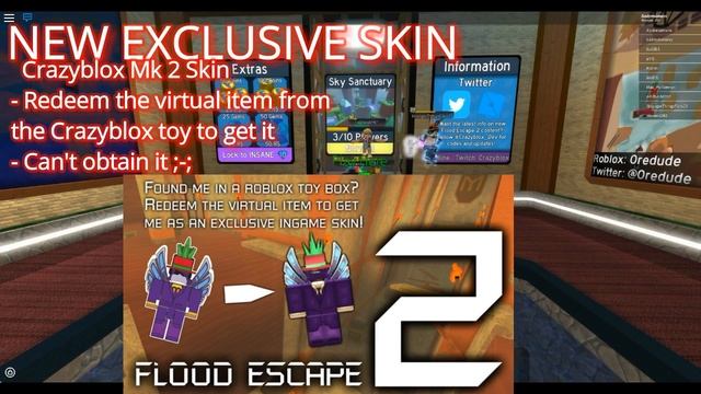 Roblox Flood Escape 2 Toy Update Overview смотреть онлайн