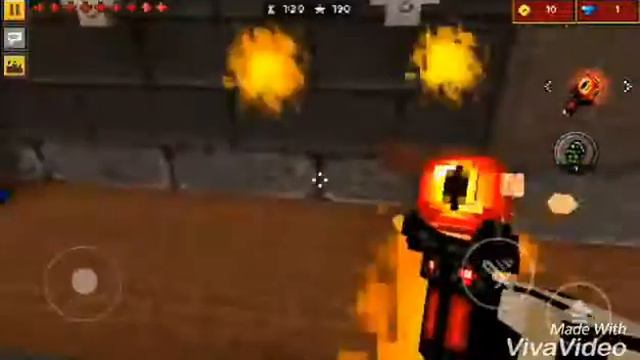 PIXEL GUN 3D (JOGANDO COM ORBO DE FOGO ) muito bom ... смотреть онлайн