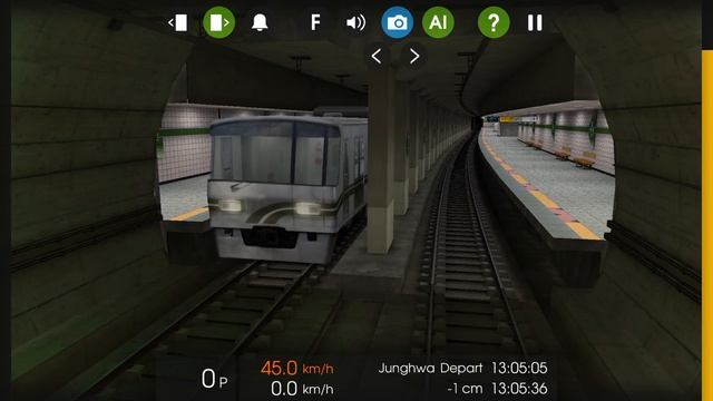 Hmmsim 2 Train Simulator 2019 Metro Line Android Gameplay смотреть онлайн