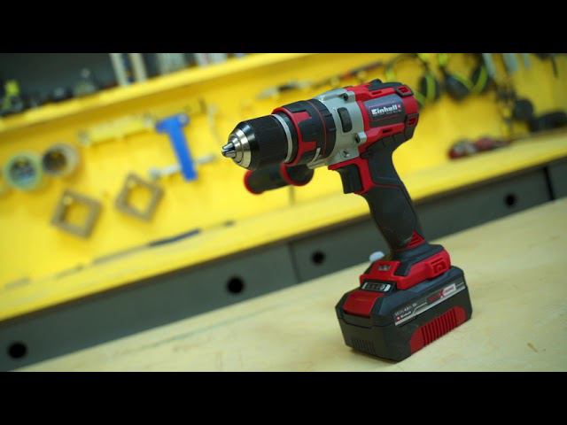 Обзор аккумуляторной ударной дрели-шуруповерта Einhell TE-CD 18 Li-i Brushless-Solo смотреть онлайн