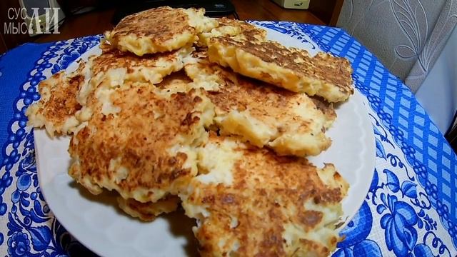 Оладьи из цветной капусты / Простые рецепты смотреть онлайн