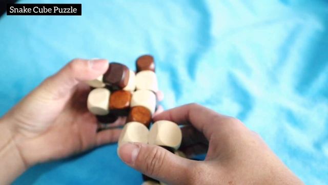 How To Solve Snake Cube Puzzle, The easiest way to solve| Snake Cube Puzzle Tutorial смотреть онлайн
