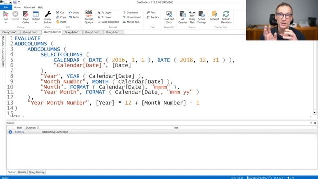 Using GENERATE and ROW instead of ADDCOLUMNS in DAX смотреть онлайн