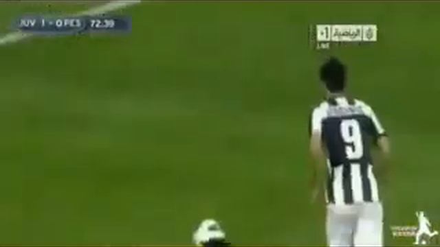 Mirko Vucinic funny celebration vs Pescara смотреть онлайн