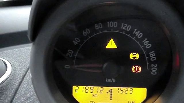 Smart Roadster ABS ESP Airbag Computer Failure смотреть онлайн