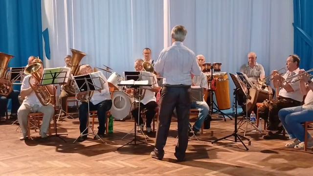 День России. Концерт Таганрогского духового оркестра. смотреть онлайн