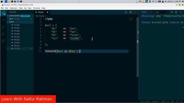 How to Displays array keys and values in PHP смотреть онлайн