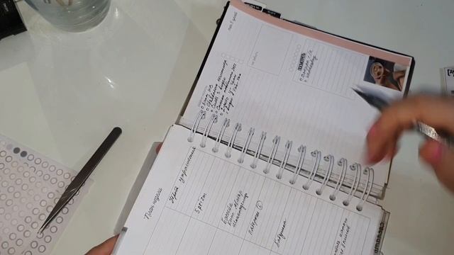 ежедневник на январь. Как я заполняю неделю. планируй со мной 16.01-22.01 мой ежедневник. My Planne