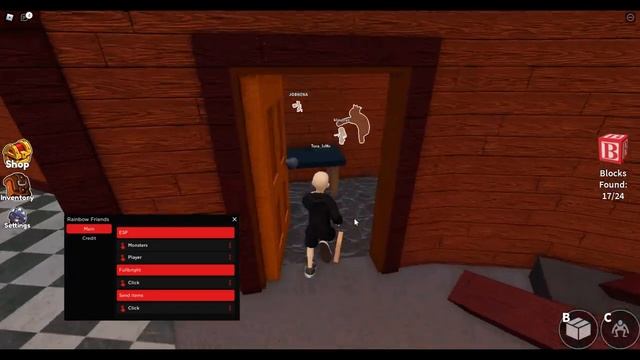 Roblox Rainbow Friends Script - ESP All | Get Item | Send Items смотреть онлайн