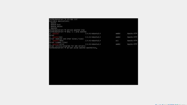 5-COMO DESINSTALAR APACHE2 DE UBUNTU SERVER 20.04.2 смотреть онлайн