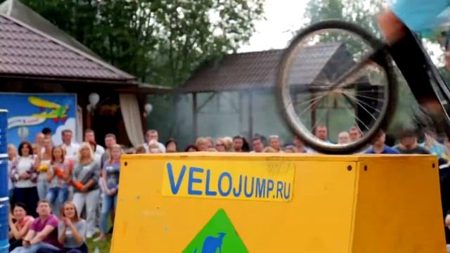 Крутое шоу VELOJUMP на корпоративе! Экстрим велошоу. Велотриал смотреть онлайн