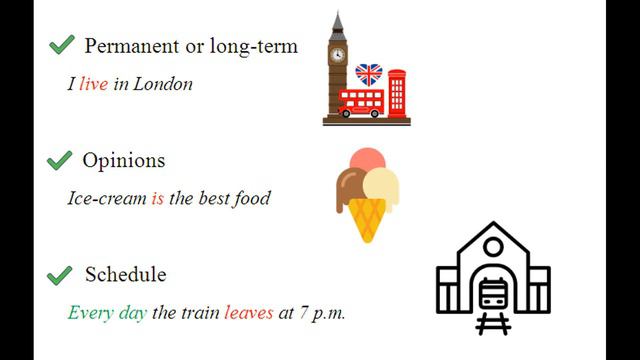 Present Continuous vs Present Simple смотреть онлайн