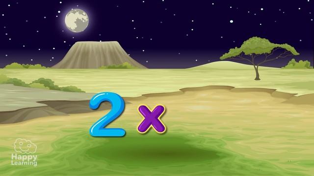 La Tabla De Multiplicar Del 2 | Vídeos Educativos Para Niños