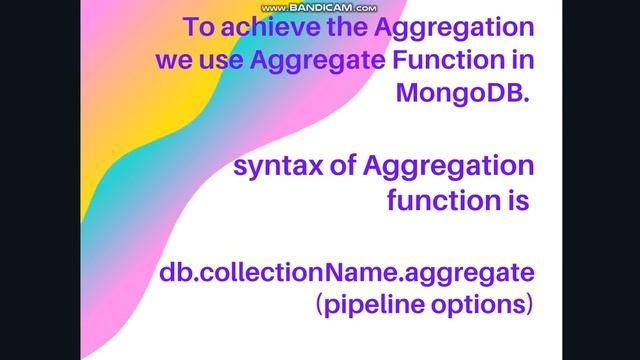 Introduction to MongoDB Aggregation смотреть онлайн