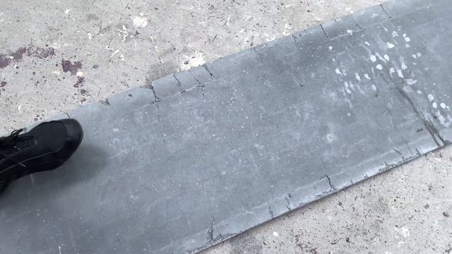 Ломаем фиброцементные панели. Дроп тест  новых панелей "Компетент". смотреть онлайн