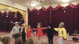 Мюзикл "Бременские музыканты" в детском саду.