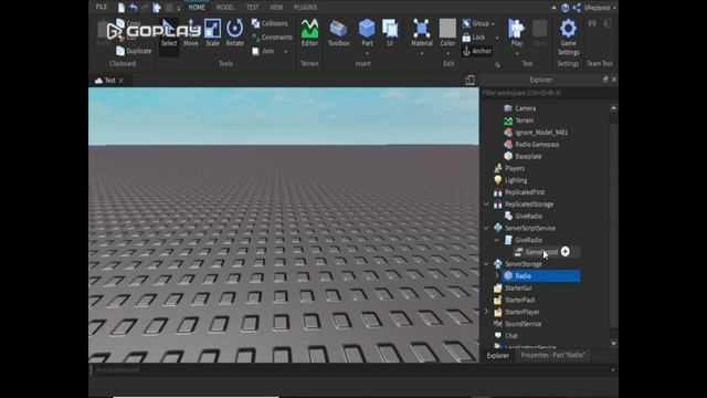 How to make a Radio GamePass on ROBLOX смотреть онлайн