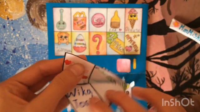 Покупаю бумажные сюрпризы в автомате и распаковываю их!!!😊😉😇 смотреть онлайн