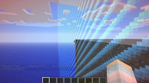 Граница мира в майнкрафт!